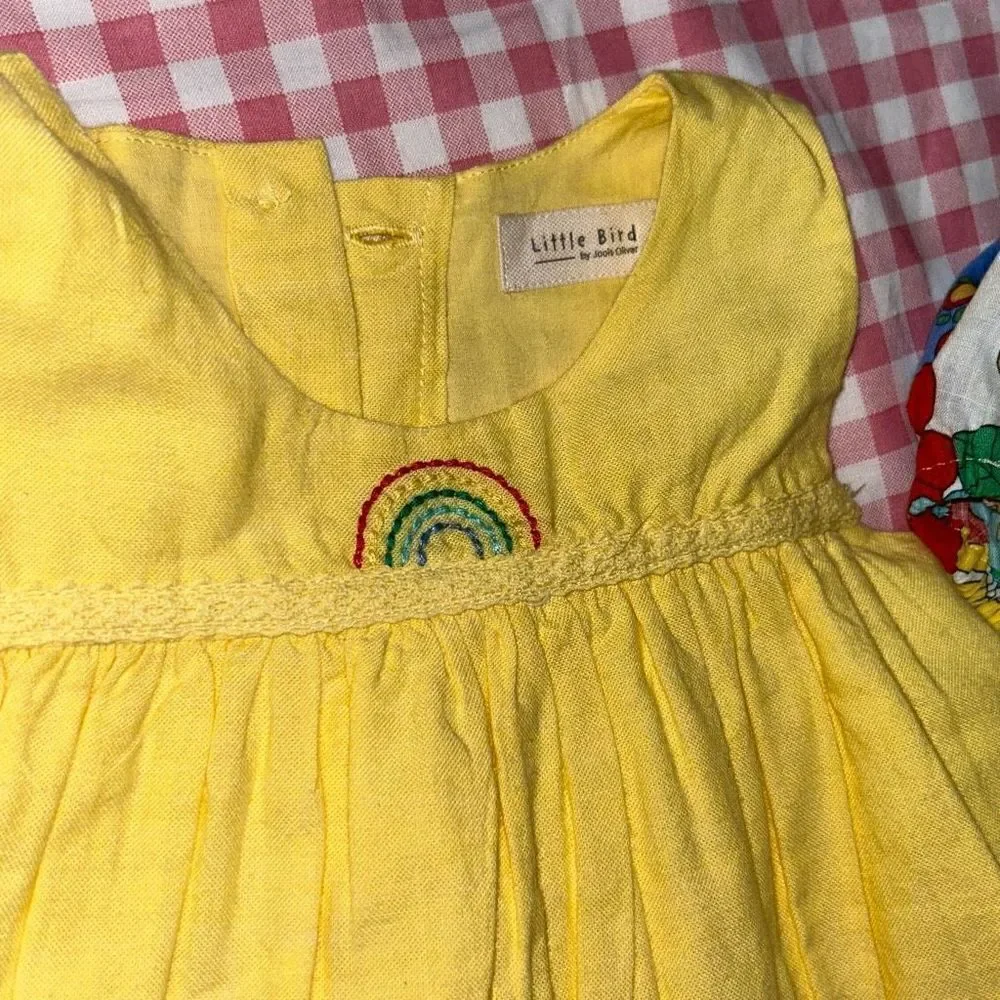 Little bird dress /bloomer set sz 12/18